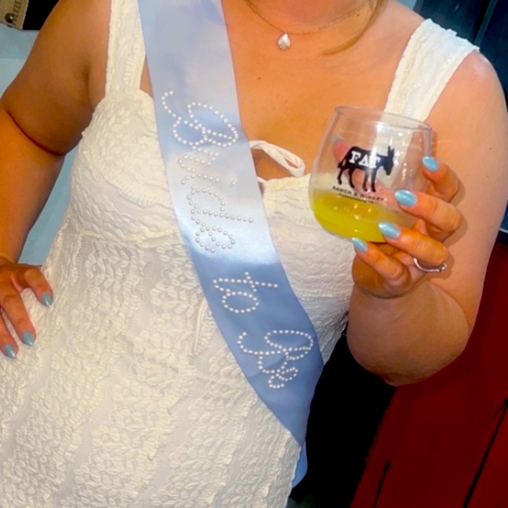 Bride To Be sash